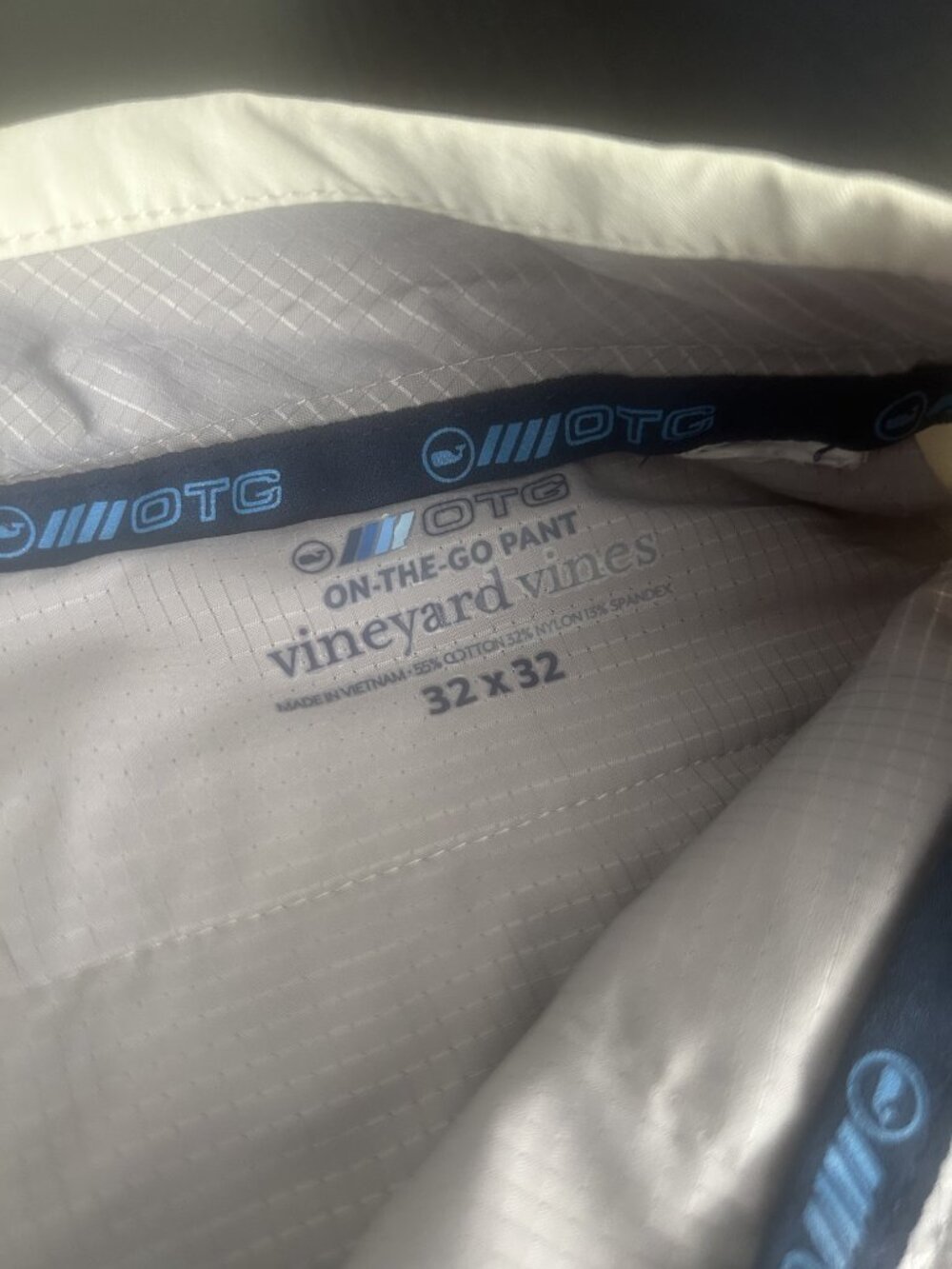 Vineyard Vine on the go pant - stone color - Picture 2 of 3